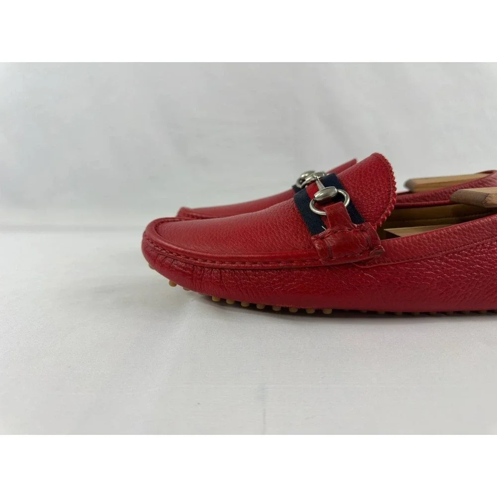 Gucci red leather